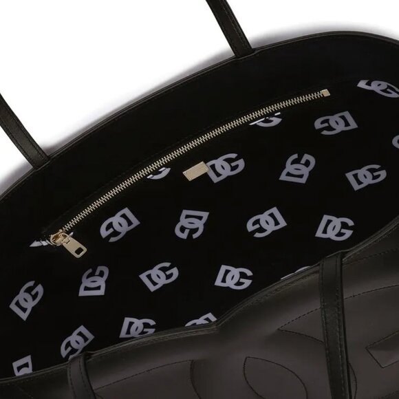 NWT ✅ Dolce & Gabbana DG Logo Medium Tote Bag ✨ NWT, COA, DUST BAG - Picture 6 of 17